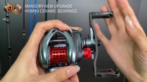 Seasir Mansory Baitcasting Fishing Reel 146g Ultralight Carbon 11+1 7.3:1 HS Ratio Hybrid Ceramic Bearing Double Spools Seawater