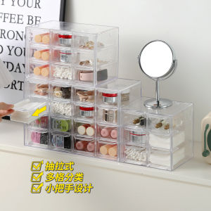 Hộp Đựng Đồ Phòng Tắm Hộp Đựng Son Môi Cotton Swabs Móc Treo Tủ Đựng Đồ Trong Phòng Tắm Hộp Đựng Đồ Có Ngăn Xếp Chồng Lên Nhau