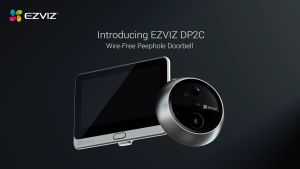 [SG SELLER] EZVIZ Doorbell DP2C/DB2 2K Smart Wireless Peephole Doorbell with Battery-powered Two-Way Talk HDB Condo
