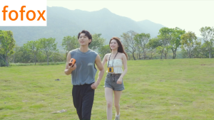 fofox WF17 พัดลมเหน็บเอว 10000mAh พัดลมคาดเอวพกพา 100 เกียร์ เทคนิคแสดงเลข LED พัดลมคอ พัดลมเหน็บเอว เหมาะสำหรับกลางแจ้ง