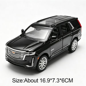 MAKEDA | 1:32 Escalade X-Trail Alloy Model Diecast Toys Car Rubber Tire Doors Opened Sound Light Pull Back Vehices Popular Fashion Gifts