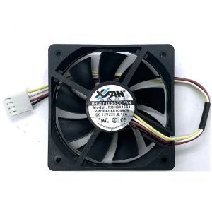 Quạt Tản Nhiệt 6015 12V Siêu Êm 4 Dây PWM Kiểm Soát Nhiệt Cho Bo Mạch Chủ Và Case Máy Tính Bằng Hợp Kim Nhôm