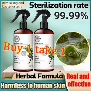 【Buy 1 take 1】Tick and Flea Spray 300ML Anti Tick Garapata Flea Pulgas & Lice Kuto Tick Away for Dogs Cats Green Prickly Ash bed bugs killer spray Mite Control Spray Dust Mite Killer Spray Insect Spray Health Non-toxic Natural Removal Of Acarid By Househo
