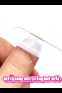 MR.GREEN Dũa Móng Tay Thủy Tinh Nano Tạo Hình Móng Tay Sáng Bóng