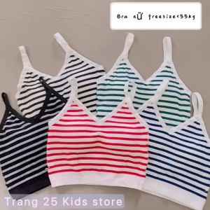 Áo Bra Sọc Áo Lót Lá có sẵn mút ngực Cho Bé Lớn Teen co giãn thoáng mát - Trang 25 Kids - BRA01