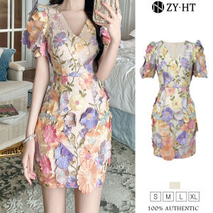 ZYHT ชุดเดรสทำงานของผู้หญิงชุดเดรสวันหยุดชุดเดรสเกาหลีชุดราตรีเข้าร่วมงานชุดเดรสสุดหรู Gaun Modis ชุดเดรสปาร์ตี้ชุดแต่งงาน40373