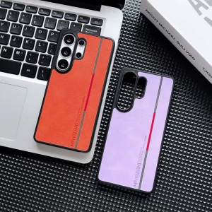 Luxury PU Leather Case For Samsung Galaxy S26 Ultra S25 S24 S23 S22 Ultra 5G Shockproof Matte Silicone Soft TPU Phone Back Cover