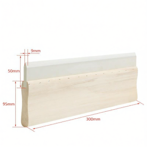 Yisheng | Clothing Printing Squeegee Wood Handle Sharp Edge