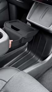 Hộp Đựng Đồ Dưới Bảng Điều Khiển Trung Tâm TPE Khay Trung Tâm Phụ Kiện Xe Hơi Giúp Sắp Xếp Đồ Đạc Cho Tesla Model Y Juniper Standard RWD 2026