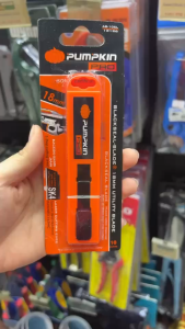 PUMPKIN ใบมีดสีดำเลเซอร์ 18 mm. Blackseal blade AB-105L 10 ใบ/หลอด #12126
