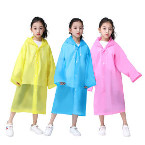 (Reusable) Baju Hujan Kanak Raincoat Kid Thick Wear-Resistant Waterproof Rain Coat Fashion raincoat for children