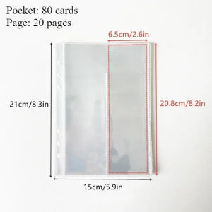 Binder Photocards Holder Sleeve Binder Cover Kpop Photo Album Simple Card Binder Collect Book Kpop School Stationery Binder