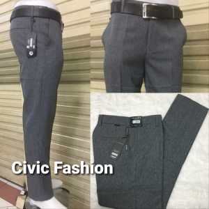 Celana slim fit pria bahan gabardin/celana jas pria kantoran Kondangan