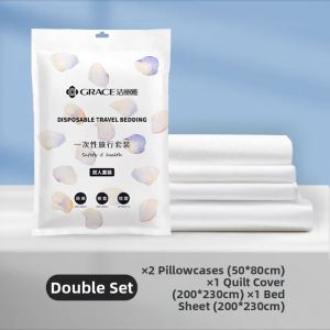 Disposable Bed Linen Set 4 Pieces
