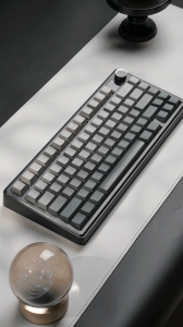 AULA F75 Max Wireless Mechanical Gaming Keyboard 75% Layout with TFT Screen Tri-Mode Gasket Structure Hot-Swappable