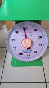 TIMBANGAN DUDUK JARUM / PEGAS 60-100kg Timbangan laundry Timbangan Ekspedisi pedagang DLL