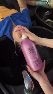Bộ Dầu gội xả  HE BAU 1000ml chính hãng kiềm dầu dầu gội xả he hồng thơm nước hoa phục hồi tóc hư tổn