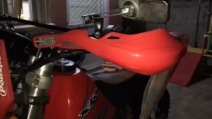 2pcs acerbic universal dirt bikes hand guard motorcycle handguards hand brush guards refit