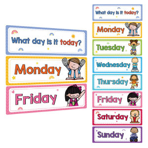 English Words Learning Cards Subject Titles for Bulletin Board Boarder Headliners Classroom Decoration Teacher Teaching Aids