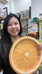 SK-C1235 Piring Buah Nampan Saji Bentuk Buah Tahan Karat Serbaguna / Wadah Piring Saji Fruit Plate