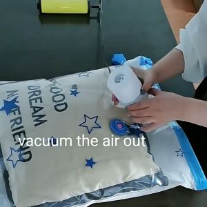 Compression bag electric pump travel vacuum bag air pump plug-in mini vacuum machine