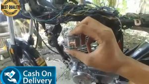 Relay Klakson Transparan Kaki 4 12V 80A Riley Relay Alarm Sen Sein Motor Mobil Sparepart Original