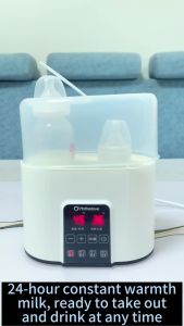 COD 2-in-1 Intelligent Feeding Bottle Sterilizer: Constant Warm Milk & Automatic Milk Sterilization