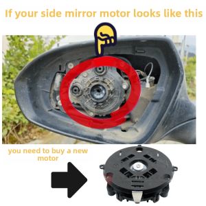 Universal Car Side Mirror Adjustment Motor