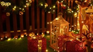 YMJR Lampu Hias Natal Lampu Kelap Kelip Lampu HiasLampu Tenaga Surya 200LED Dekorasi Taman Luar Ruangan Lampu Lanskap Kembang Api Lampu Taman Tenaga Surya 22M 200LED Solar Light Waterproof Lampu solar Auto on/off 22m Solar led light Warna Warni Lampu raya