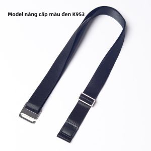 Thắt Lưng Chống Trượt Cho Nam Thắt Lưng Cố Định Eo Thắt Lưng Co Giãn Vô Hình Thắt Lưng Thắt Áo Thắt Lưng Bằng Vải Canvas Có Khóa Hợp Kim