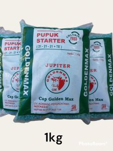 Pupuk Npk Starter 21 21 21 JJupiter Golden Max 1kg | Penyubur Tanaman Buah Sayuran