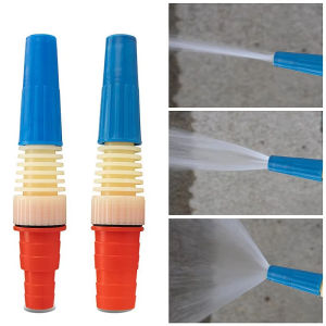 หัวฉีดพลาสติก6/1นิ้วสายยางรดน้ำสวนปรับได้อเนกประสงค์สเปรย์ทำความสะอาดท่อน้ำเชื่อมต่อเครื่องมือ