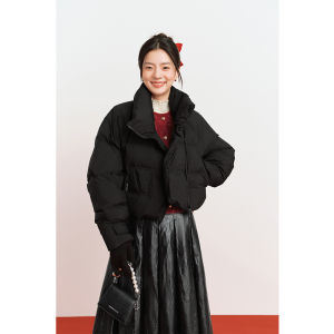SEIFINI | Duck Down Filler 90 Short Puff Pink Jacket