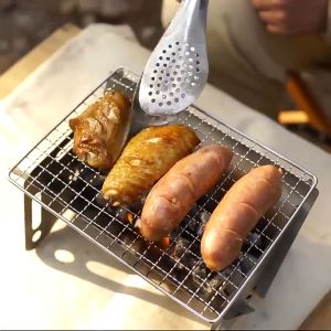 เล็กๆ รุ่นอัพเกรด พกพาสะดวก พกพาไปได้ เตาบาร์บิคิวมินิเตาถ่าน เตาถ่านย่า รูปประกอบ 10 บาร์ ปริมาณ 50 ครั้ง