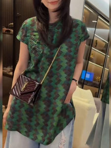 Shalldoer | Áo sơ mi nữ tay ngắn cổ đứng chất lượng cao phong cách mới Trung Quốc cổ điển thiết kế nhỏ thời trang mùa hè đa năng áo sơ mi