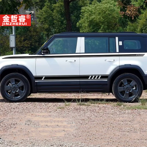 Ruiyi iCAR-03 Car Body Decal Sticker Off-Road Vehicle Side Line Pull Flower Decoration Full Car Film Customizable Pattern