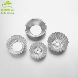 Thickened Aluminum Alloy Baking Mold for Egg Tart And Jelly Pudding round Shape Chinese Style Kitchen Cooking Utensils