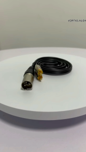 Anti-Interference Gold-Plated XLR Male to Dual RCA Male Audio Cable Professional Balanced Transmission