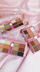 YOO TIGER 12 Warna Eyeshadow Palette Berkilau Starlight Girly Natural Earth Tone LA278