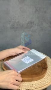 Plastik Display 11 x 18 cm 40 Micron - Plastik Perlize - Plastik OPP Gantung/ Plastik Gantung Untuk Kemasan Aksesoris & Snack