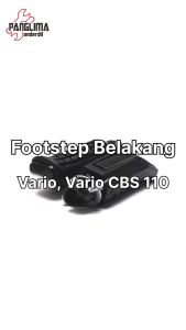 Footstep Belakang Vario & Beat & Spacy & Blade: Pijakan Injeksi Motor Berkualitas
