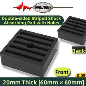 QHRUBBER | Elastic Wear-resistant Anti-vibration Pad for Industrial Pumps and Fans