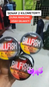 Senar Pro Katsu Bilfish Nylon Monofilament 1635m Untuk Memancing Ikan Landbase Jambalan Patin Kolam Jaring