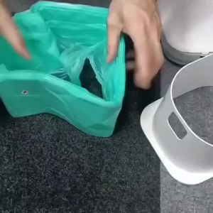 3Pcs Refill Pack Environmental Friendly Baby Diaper Garbage Bags for 16L Trash Bucket Replacement Liners Garbage Bag for Home