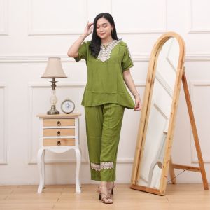 Setelan Baju & Celana Wanita Jumbo & Standar: HAZAFA STORE