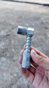 NiuXiang(NewShark) | Professional Grease Coupler Fitting Tool 90 Degree Coupler Grease Fitting Tool Quick Connect for Car Truck Spare Parts