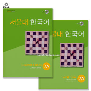 Combo (SGK+SBT) Seoul 2A - 서울대 한국어 2A (Bản Màu Đẹp)