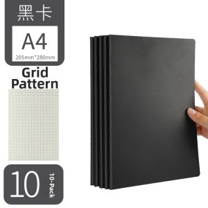 Leatherlike Thick A4 Notebook Simple Style
