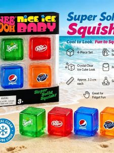 Slow Rebound Squeezable Mini Ice Stress Ball
