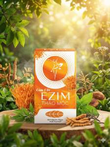 4 Hộp Ezim Thảo Mộc - Giảm cân hiệu quả - Hộp 15 gói - Hàng chính hãng có thẻ bảo hành